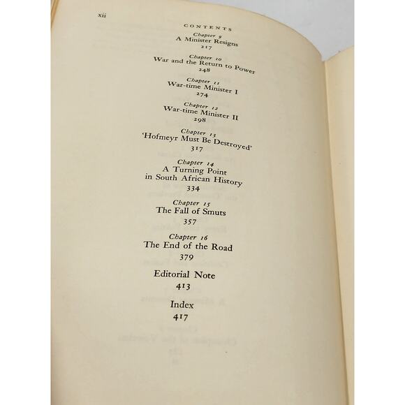 South African Tragedy The Life Times Of Jan Hofmeyer By Alan Paton Vintage 1965 - Picture 8 of 16